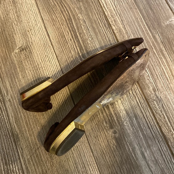 Vintage Juicy Couture suede ballet shoes size 6 - Picture 10 of 15